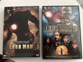 2DVD « Iron Man + Iron Man 2 » version françaises + anglais…